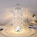 SparklingGlow | LED Crystal Touch Lamp with Remote Control and 16 Colors
