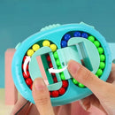 Rotating Bean Fidget Puzzle — Enhances Logic & Color Identification
