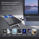 External Storage | Plug and Play, Driver-Free | USB-C Hub Featuring SD Card Reader | RetroRevive
