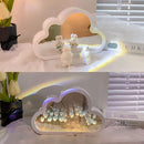 Eternal Cloud Mirror Tulips - LED Mirror Featuring Infinity Effect