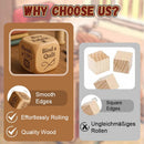 Wooden Choice Dice | Roll’s Creative Impulses | Laser Engraved | CraftDice
