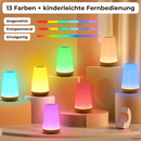 LumiSleep - Wireless USB Rechargeable Bedside Lamp with Touch Dimming (Includes 13 Colors + Remote Control)
