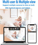 Indoor Surveillance Camera | Night Vision & Motion Detection | Wi-Fi Enabled | SecureView