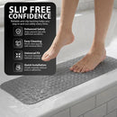 Non-skid Bath Mat | Textured Surface | Fast Water Drain | SafeStep