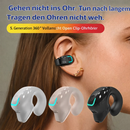 Headphones | Clip-On Style Headphones | Comfortable Wear & Open Audio Experience | AeroClip