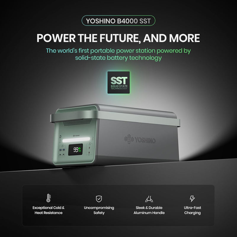Yoshino B4000 SST New Solid-State Portable Power Station