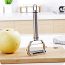 2-in-1 Vegetable Peeler with Julienne Blade – Stainless Steel Design
