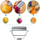2-in-1 Vegetable Peeler with Julienne Blade – Stainless Steel Design