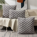 3D Textured Velvet Pillow Cover