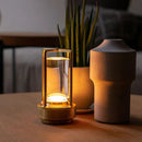 Lumiere Lantern Cordless Crystal Desk Lamp
