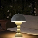 Nordic Mushroom LED Table Lamp Dimmable | Rechargeable via USB