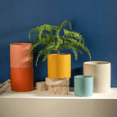 Flower Planter | Matte Texture | Features Drainage Hole and Saucer | Nordic Style Pot