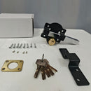 Gate Lock with Key | Rust-Resistant | Spring Bolt | GateSecure