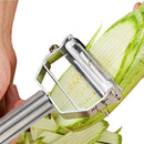 2-in-1 Vegetable Peeler with Julienne Blade – Stainless Steel Design