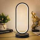 OvalGlow | Modern Touch-Control LED Desk Lamp with 3 Color Modes and Dimmable Light