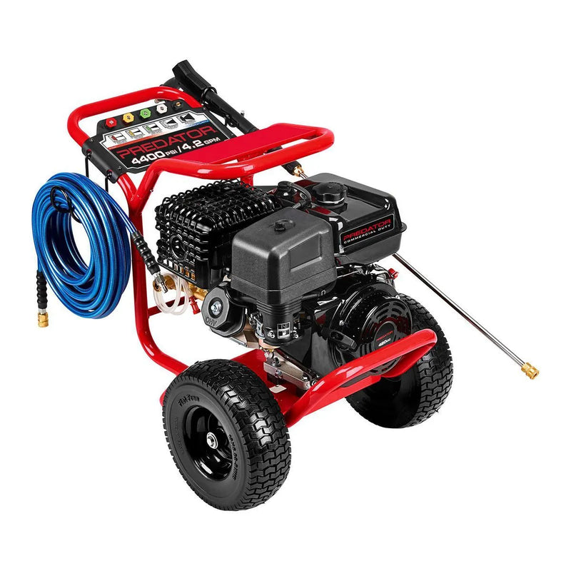 Predator 4400 PSI, 4.2 GPM, 13 HP (420cc) Commercial Duty Pressure Washer EPA