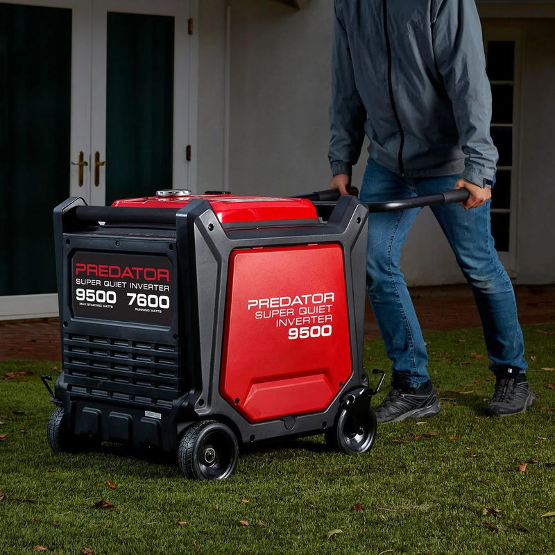 Predator 9500 Watt Super Quiet Inverter Generator with CO Secure Technology