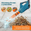 Leaf Blower Airflow Booster Attachment | Flow Enhancer | Quick Tool-Free Installation | AirJetPro