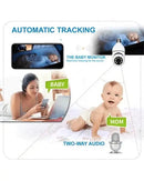 Surveillance Camera | 360° Pan Rotation | Night Vision and Motion Detection | HomeOrbit
