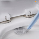 Toilet Brush | Triangular Tip | Scratch-Resistant TPR Scrubbing | Silly