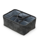 Storage Basket | Open Frame | Fabric Bin That Holds Shape | HomeCaddy