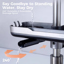 Sink Rack | Accelerates Sponge and Brush Drying | Clamp-On Mount | SinkSmart