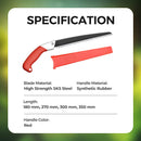 Universal Branch Saw | Precise Pull-Cut Blade | Protective Sheath Included | BranchMaster