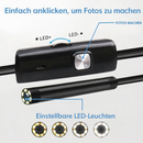 Endoscope Lens | Water-Resistant Inspection Scope | HD Imaging with LED Lighting | ScopeMate