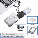 Hard Drive Converter USB | IDE & SATA Interface | Fast Data Transfer | RecoverPro