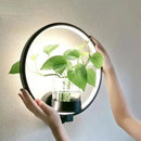 LED Wall Plant Light with Glass Vase | Cozy Ambient Glow | Stylish Wall Accent | GlowPlant