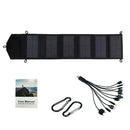 20W Foldable Solar Power Bank Charger for Mobile Devices