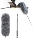 Telescoping Microfiber Duster | Longer Reach | Flexible Head | Washable | DustReach