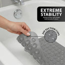 Non-skid Bath Mat | Textured Surface | Fast Water Drain | SafeStep
