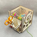 Tangle-Free Crafting Bliss | Storage for Needles Scissors Tools | Smooth Thread Flow Without Snags | KnitNest