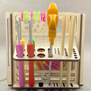 Tangle-Free Crafting Bliss | Storage for Needles Scissors Tools | Smooth Thread Flow Without Snags | KnitNest
