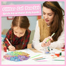 Glitter Gel Pens | Metallic Ink Pens | Smudge-Proof Sparkle Look | SparkleInk