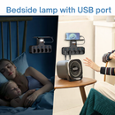 Wall Power Strip | Individually Switchable Outlets | USB Charging Ports | WallCharge
