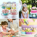 12-Piece Tulip Decorating Tip Set with Silicone Piping Bag and Adapter