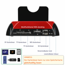 Hard Drive | Flexible Hard Drive Docking Hub | Universal IDE & SATA Dock | TotalRecovery Station