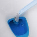 Toilet Brush | Triangular Tip | Scratch-Resistant TPR Scrubbing | Silly
