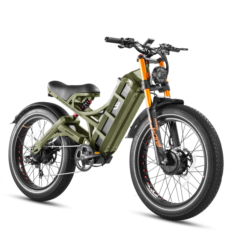 Romeo Pro II™ – 3000W Dual Motor Fat-Tire E-Bike (Limited Offer)