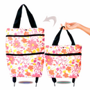 Shopping Cart | Foldable Rolling Bag | Lightweight Carrier | Icone