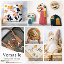 Embroidery Kit | Precise Stitching Technique | Comfortable Ergonomic Handle | StitchSage