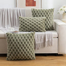 3D Textured Velvet Pillow Cover
