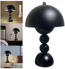 Nordic Mushroom LED Table Lamp Dimmable | Rechargeable via USB