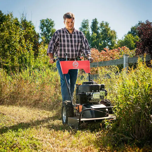 DR Power Pro 26 Field And Brush Mower 15.5 HP & Brush Rough Cut Walk-Behind Mower