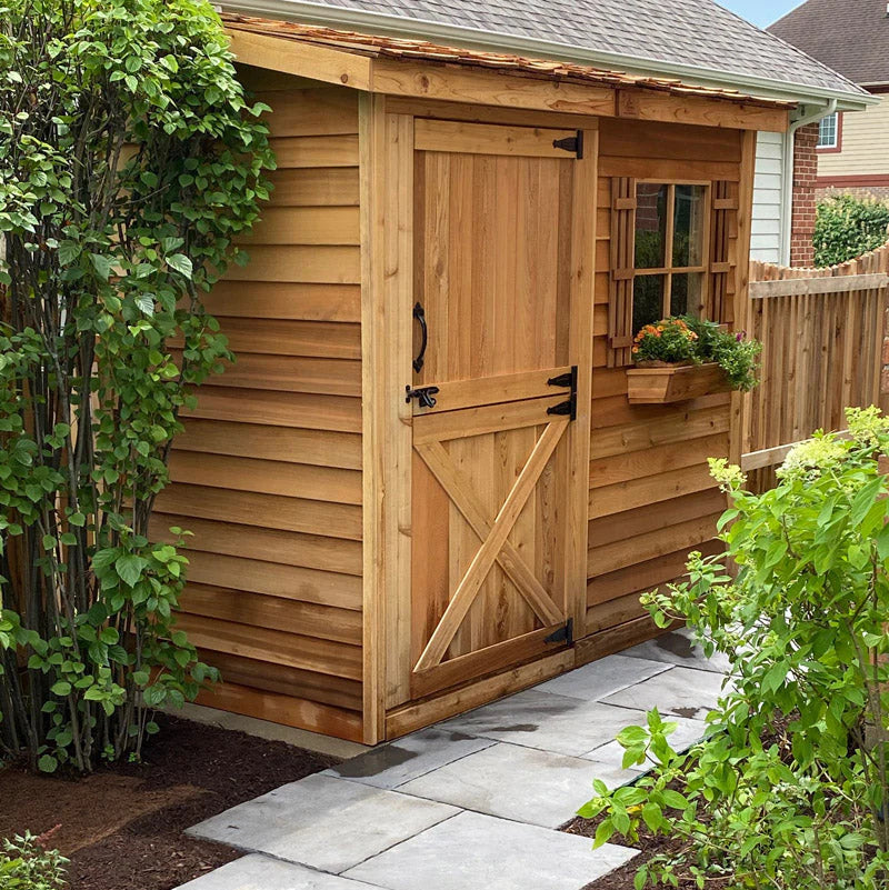 Cedarshed Bayside 8×4 Lean To Storage Shed