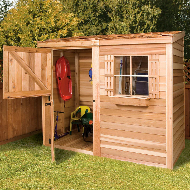 Cedarshed Bayside 8×4 Lean To Storage Shed