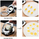 3-in-1 Egg Separator – Slices, Splits, and Quarters Eggs