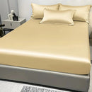 100% Cotton Satin Fitted Bed Sheet